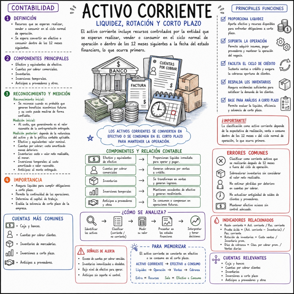Activo: Recursos, Control y Beneficio Económico